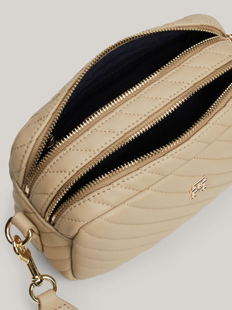 Bandolera Poppy Reform Acolchada Beige Tommy Hilfiger-3