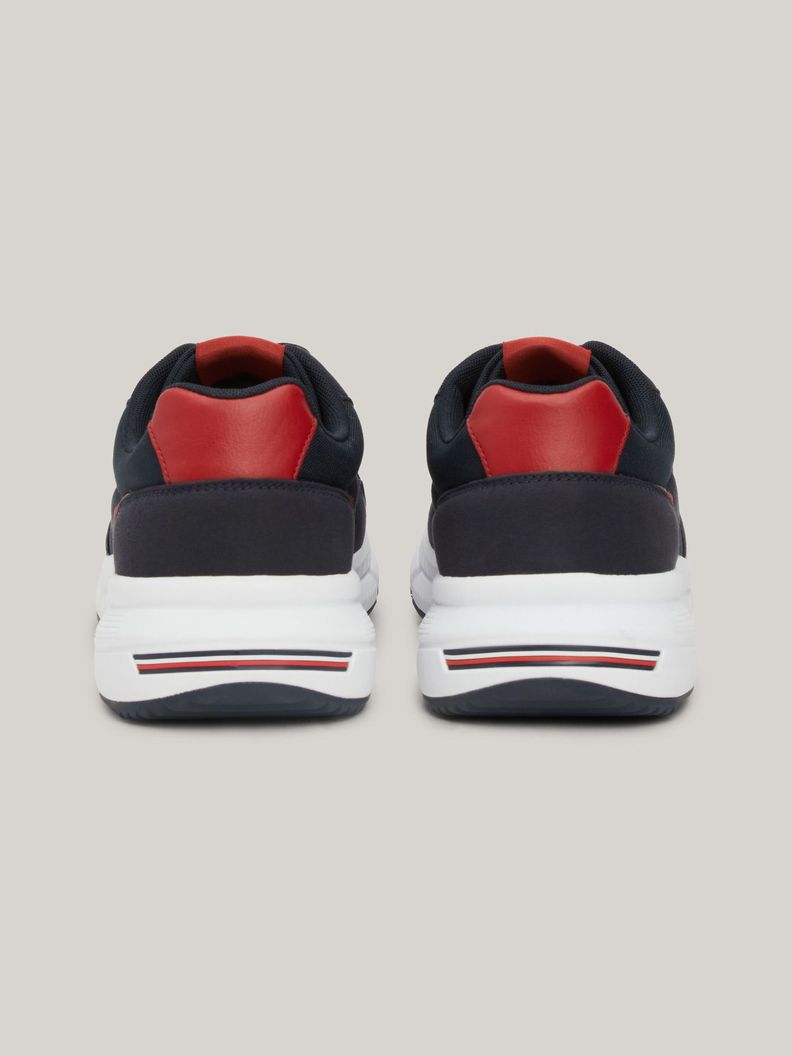 Zapatillas Faston Mix Con Logo Azul Tommy Hilfiger-1
