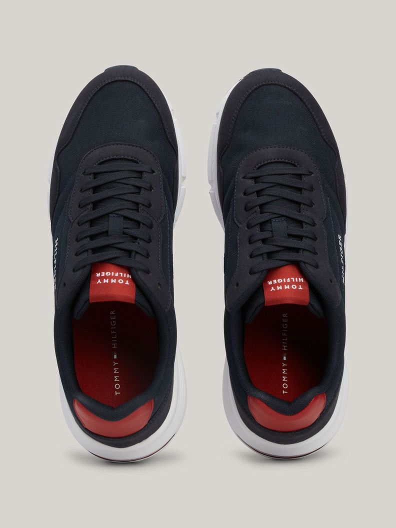 Zapatillas Faston Mix Con Logo Azul Tommy Hilfiger-2