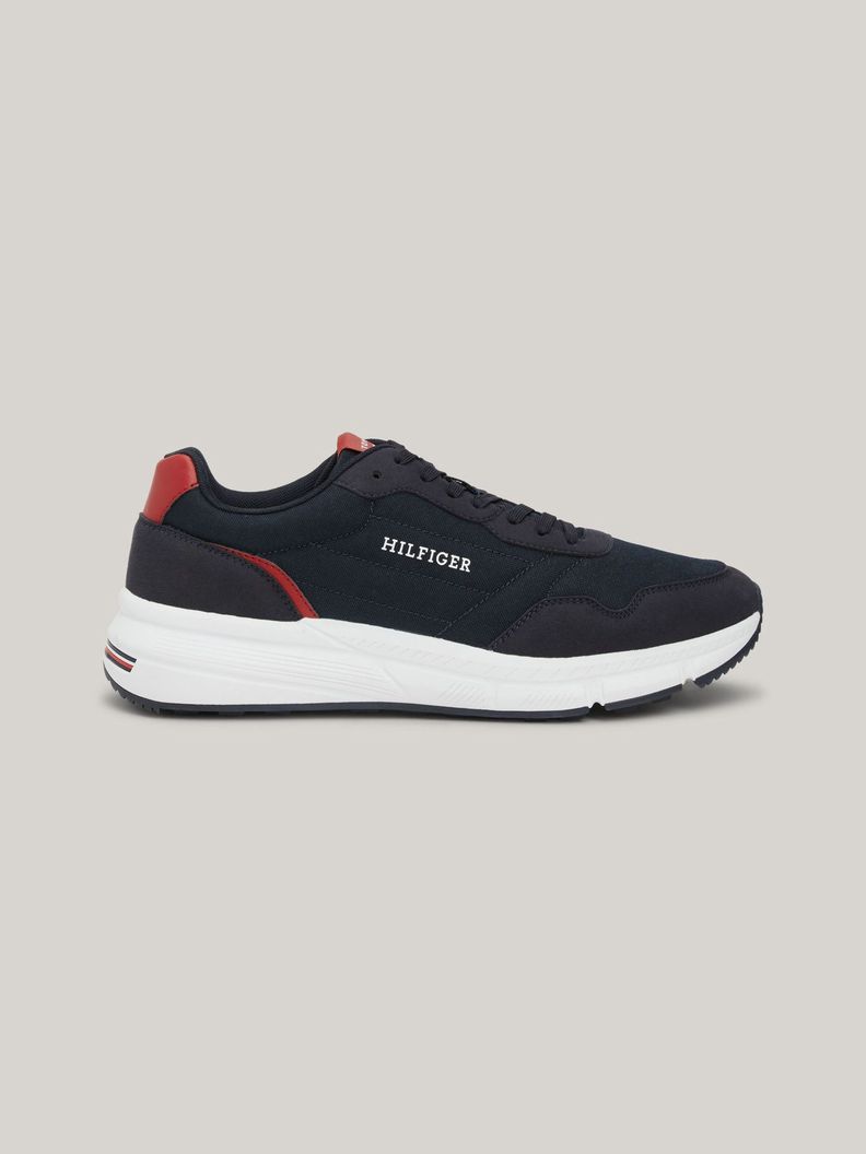 Zapatillas Faston Mix Con Logo Azul Tommy Hilfiger-4