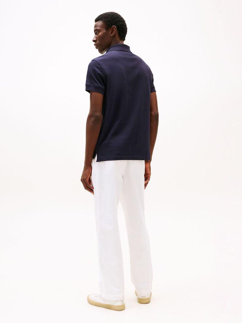 Polo Chest Insert Logo Azul Tommy Hilfiger-2