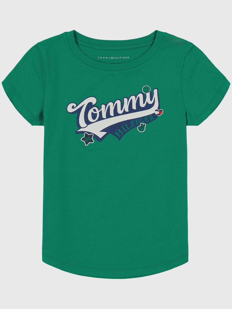Polera Con Estampado Gráfico Verde Tommy Hilfiger-0