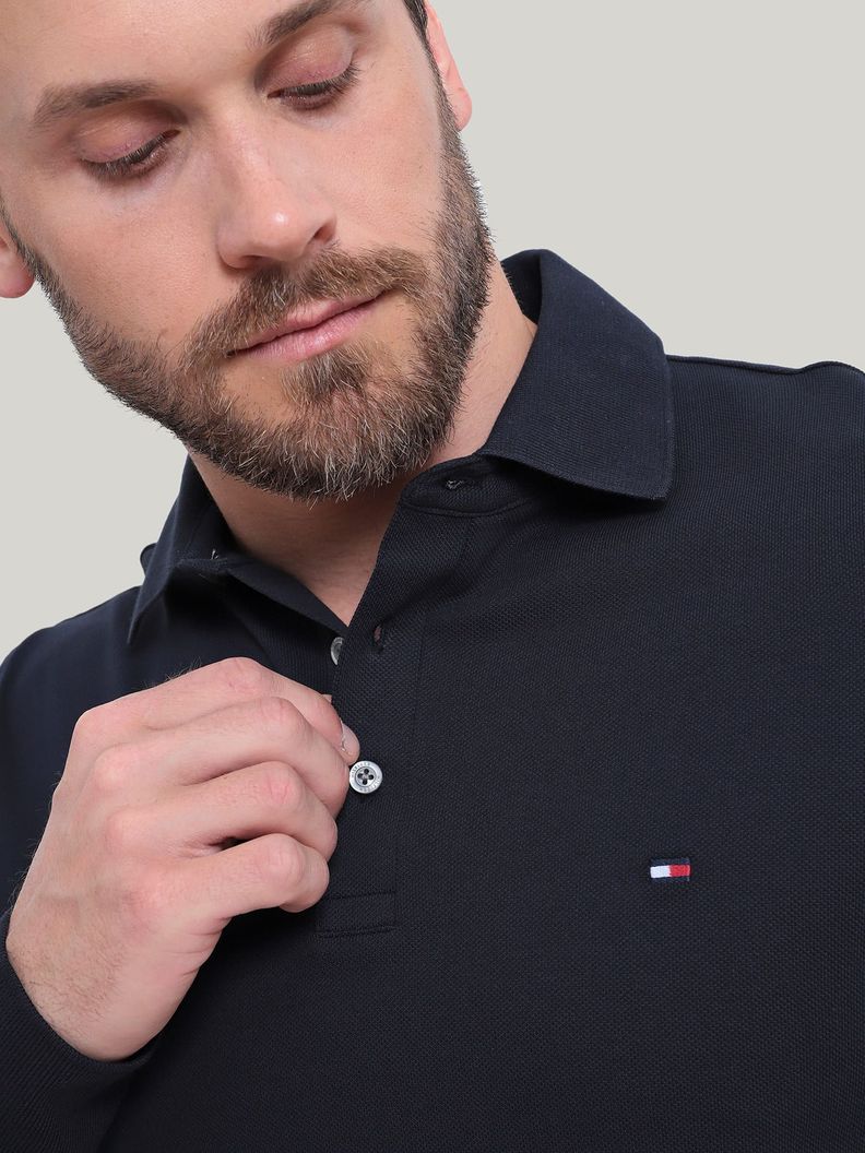 Polo 1985 Collection C Logo Azul Tommy Hilfiger-3