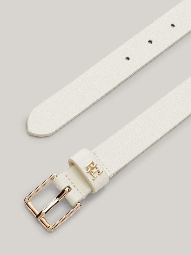 Cinturón Heritage Hebilla Rodillo Blanco Tommy Hilfiger-1