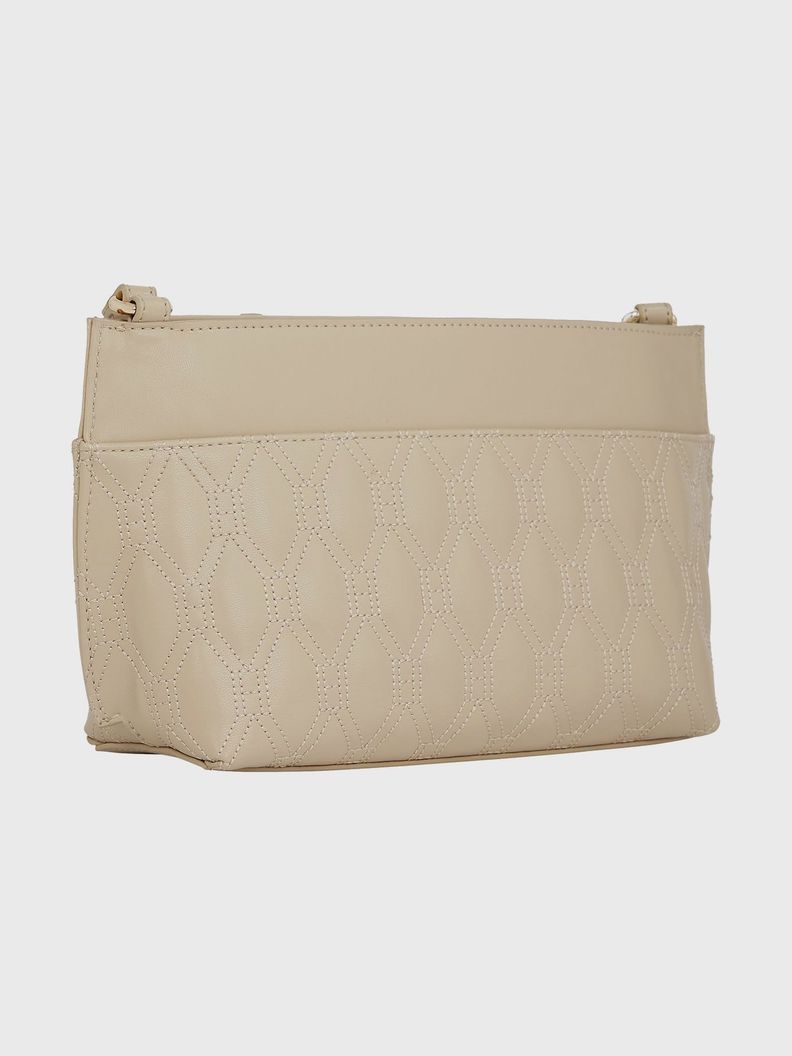 Bandolera Quilting Con Logo Beige Tommy Hilfiger-1