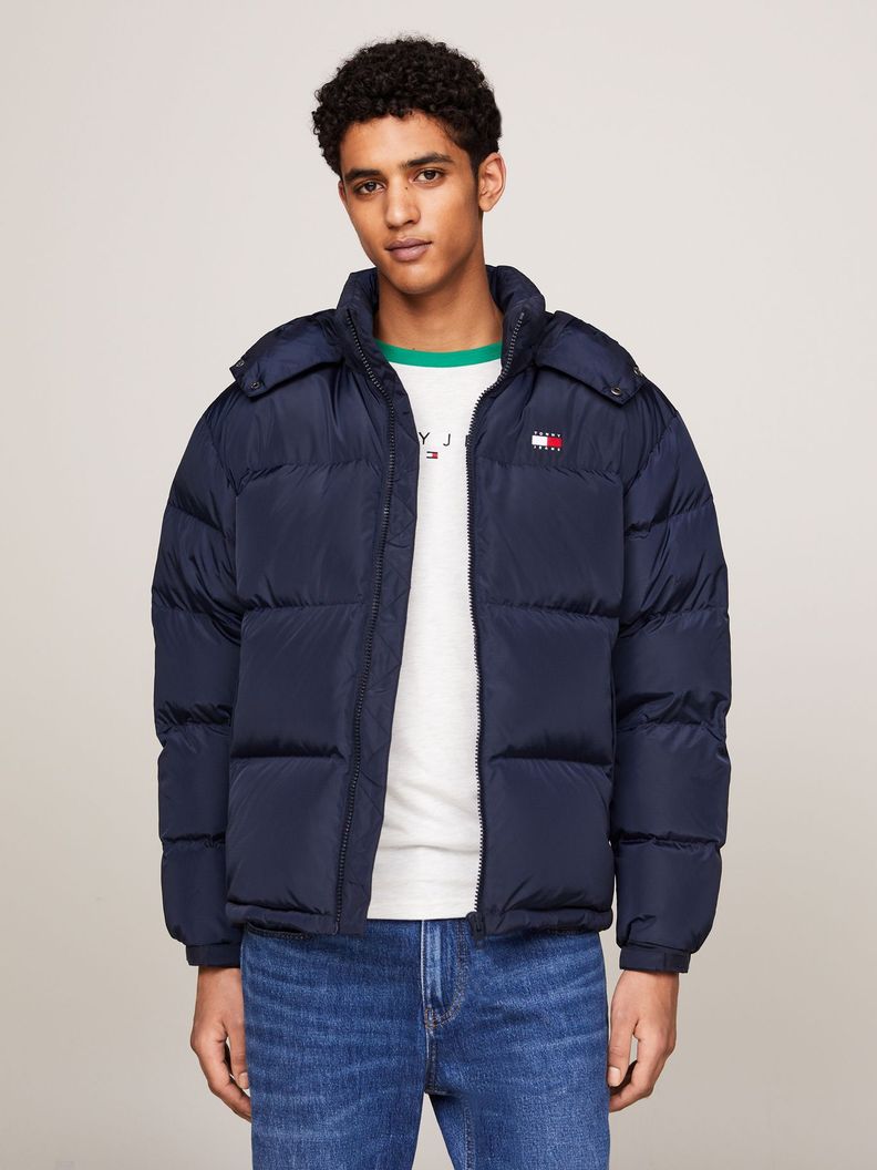 Parka Alaska Acolchada De Plumón Azul Tommy Hilfiger-0