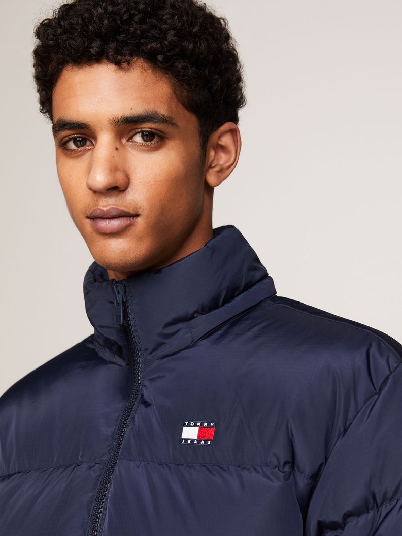 Parka Alaska Acolchada De Plumón Azul Tommy Hilfiger-3