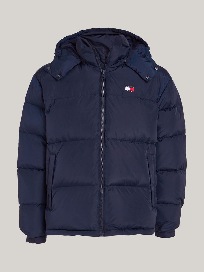 Parka Alaska Acolchada De Plumón Azul Tommy Hilfiger-4