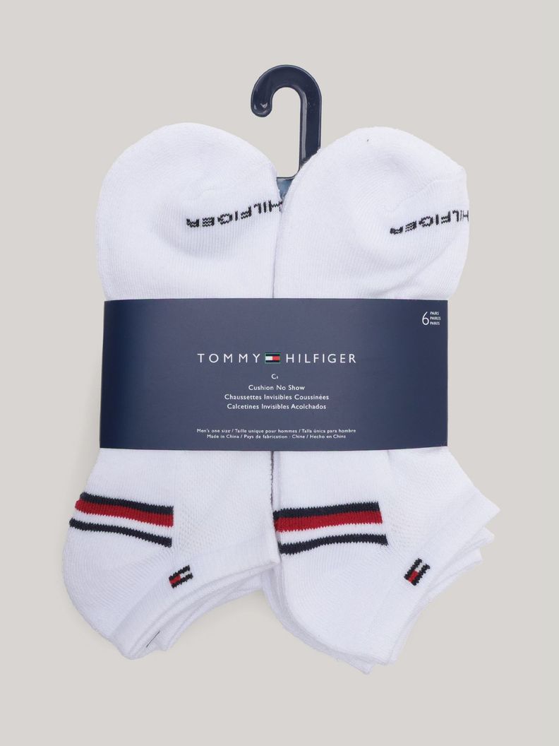 Pack De 6 Calcetines Sport Blanco Tommy Hilfiger-1