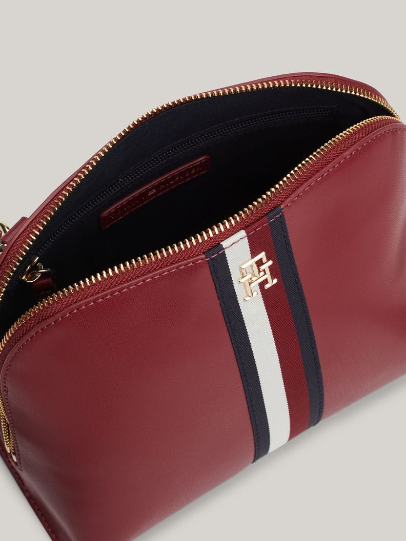 Bandolera Modern Corporate Monogram Rojo Tommy Hilfiger-3