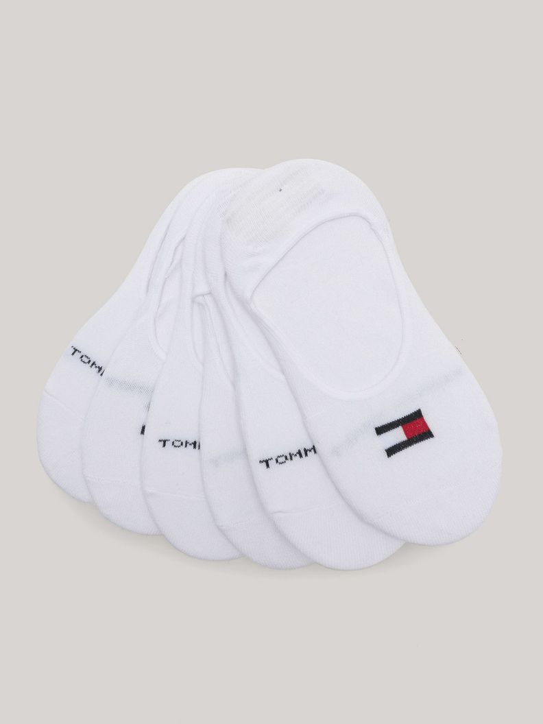 Pack De 6 Calcetines Sport Liner Blanco Tommy Hilfiger-0
