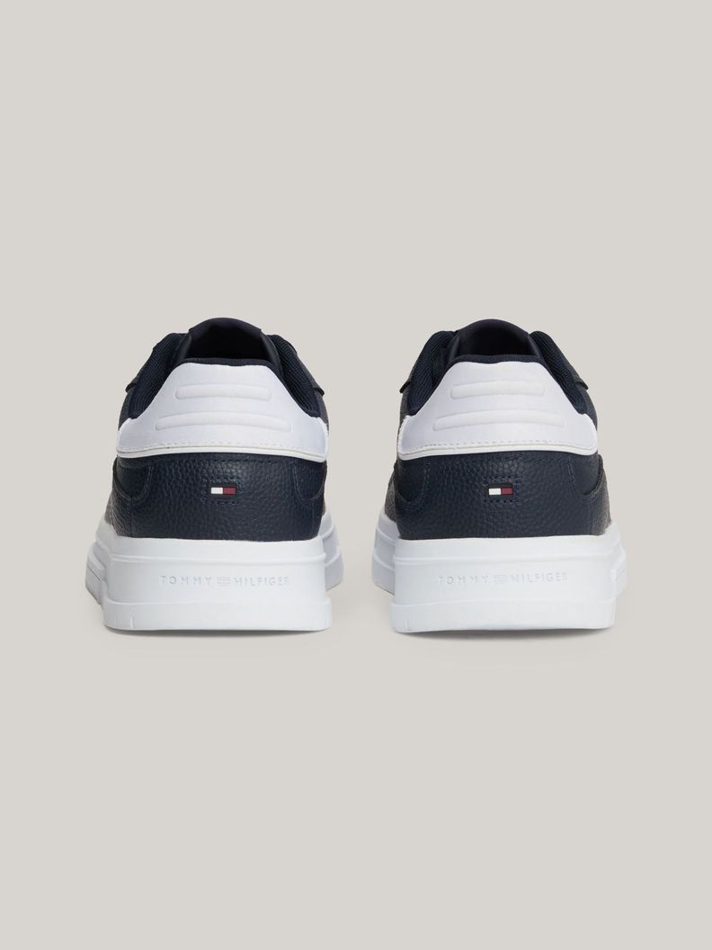 Zapatillas Supercup Stripes Cuero Azul Tommy Hilfiger-1