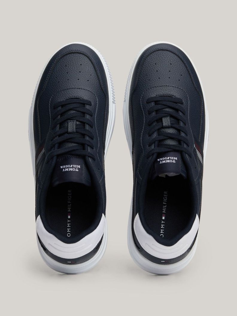 Zapatillas Supercup Stripes Cuero Azul Tommy Hilfiger-2
