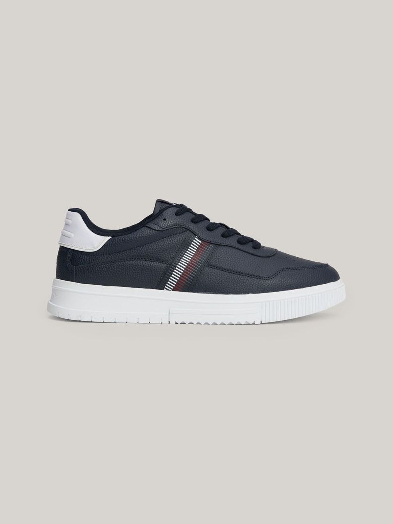 Zapatillas Supercup Stripes Cuero Azul Tommy Hilfiger-4