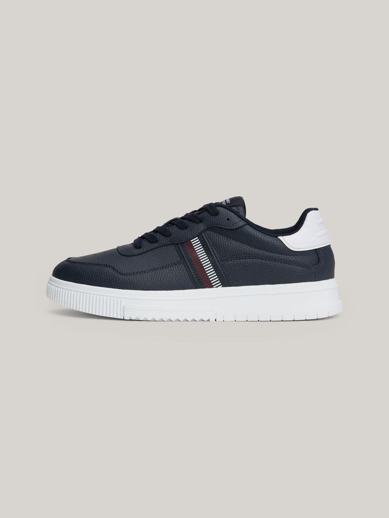 Zapatillas Supercup Stripes Cuero Azul Tommy Hilfiger-5