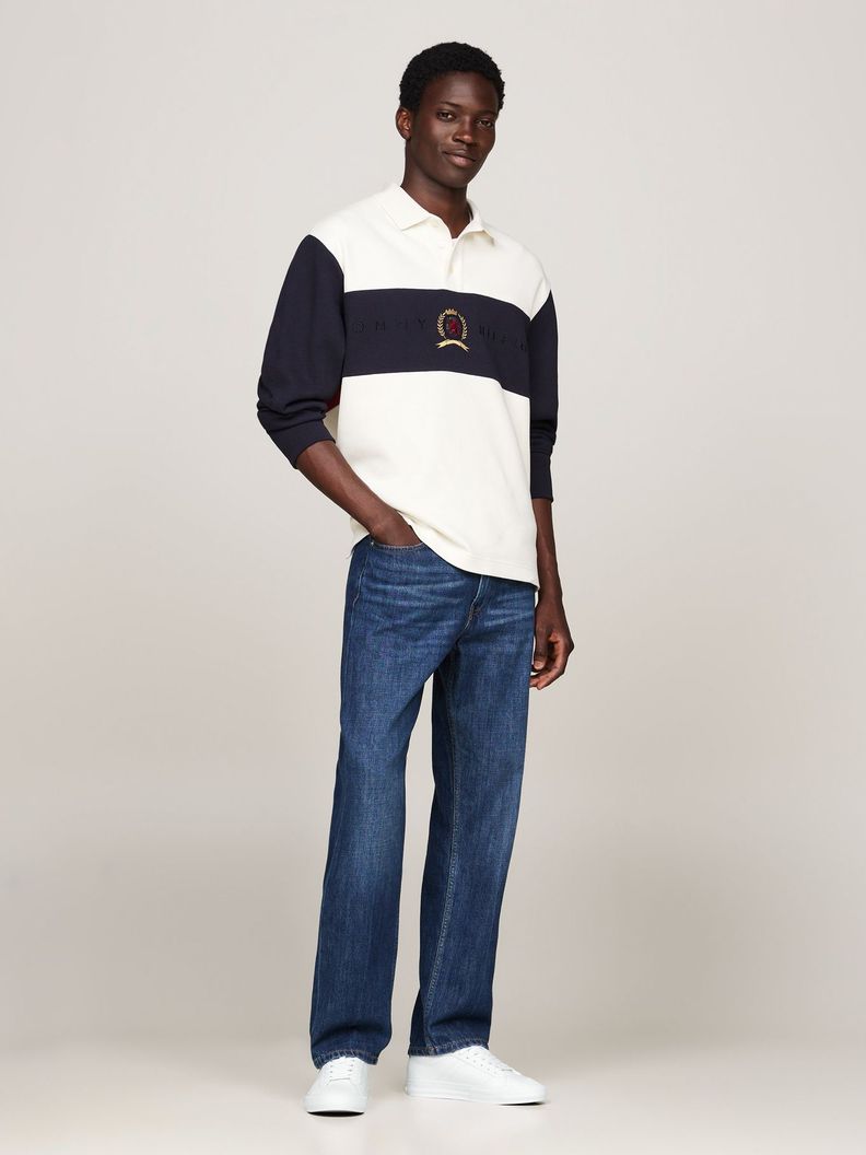 Zapatillas Street Cuero Con Logo Blanco Tommy Hilfiger-1