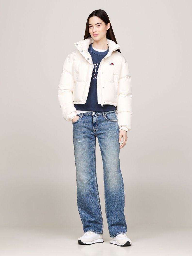 Parka Alaska Acolchada Gráfico Blanco Tommy Hilfiger-1