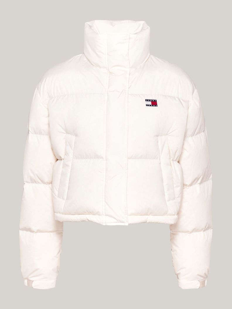 Parka Alaska Acolchada Gráfico Blanco Tommy Hilfiger-4