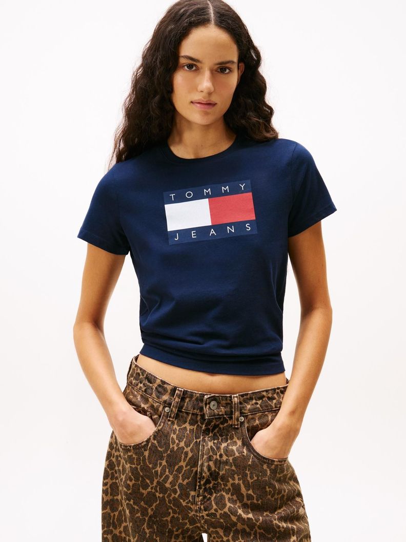 Polera Soft Flag Logo Regular Fit