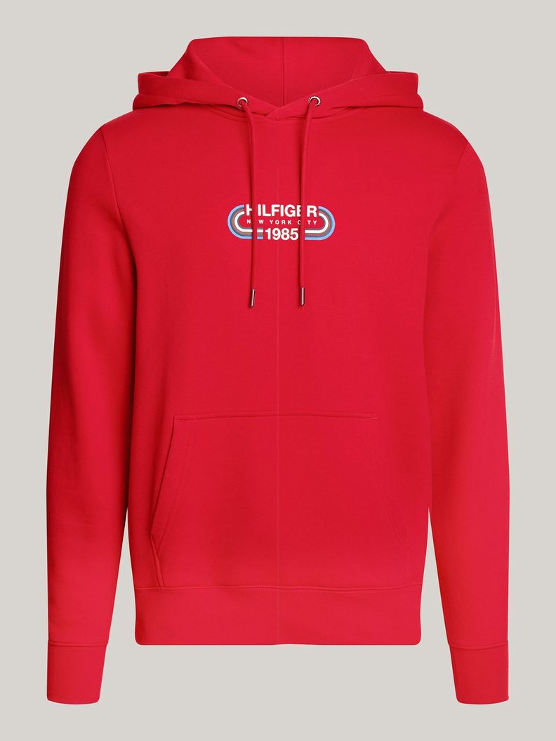 Polerón Hoodie Logo Sport Gráfico Rojo Tommy Hilfiger-4