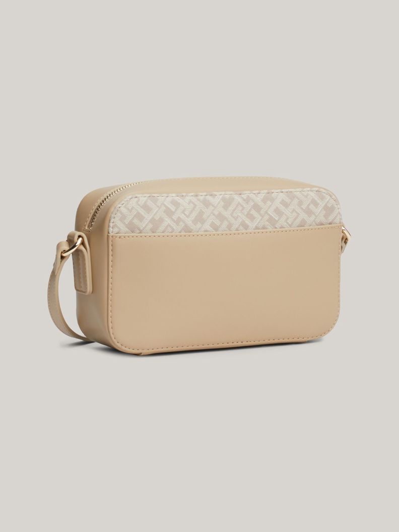 Bandolera Jacquard Monogram Beige Tommy Hilfiger-4