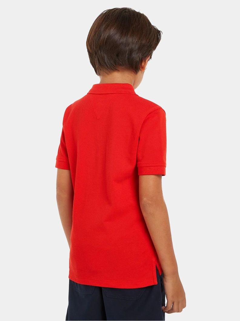Polo Logo Monotype Regular Fit Rojo Tommy Hilfiger-1