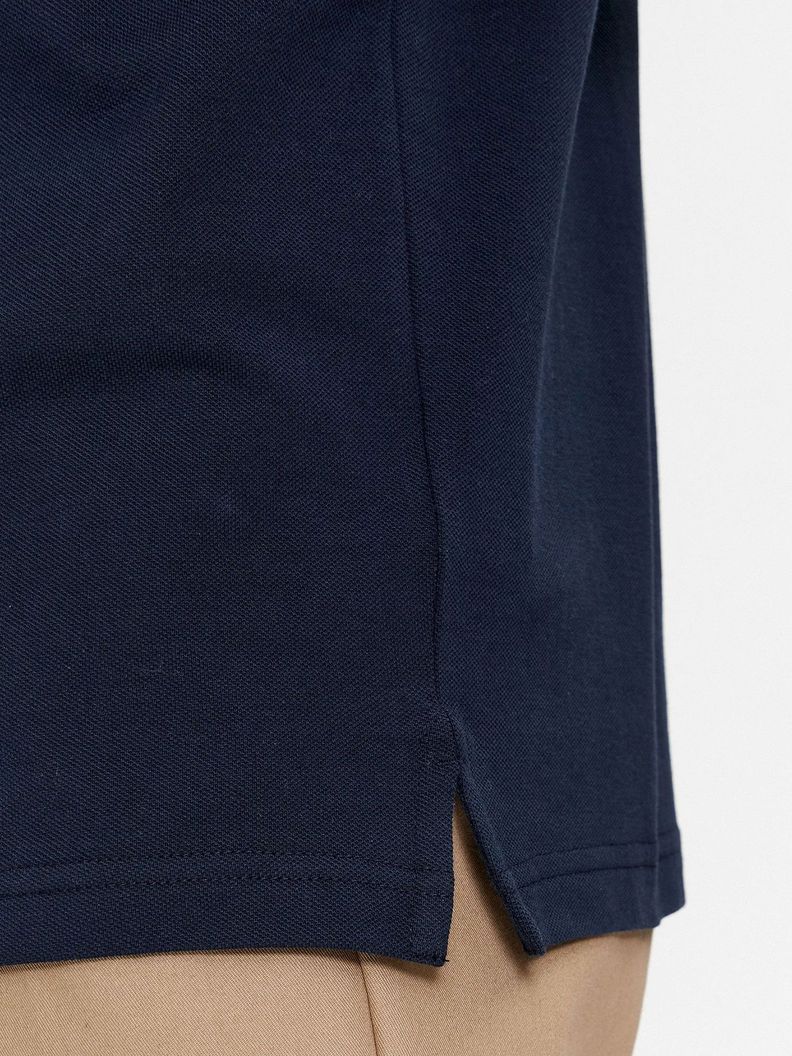 POLO SOLID SLIM FIT AZUL TOMMY JEANS-4