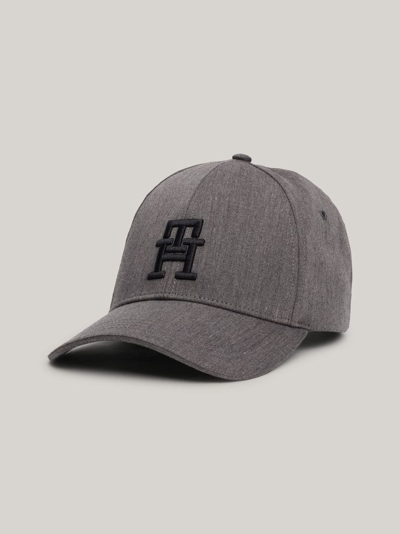 Jockey Con Monograma Bordado Gris Tommy Hilfiger-0