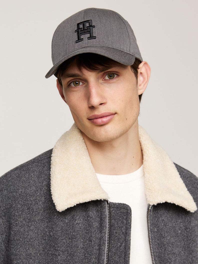 Jockey Con Monograma Bordado Gris Tommy Hilfiger-1