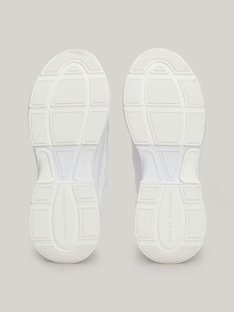 Zapatillas De Cuero Chunky Dressy Blanco Tommy Hilfiger-3