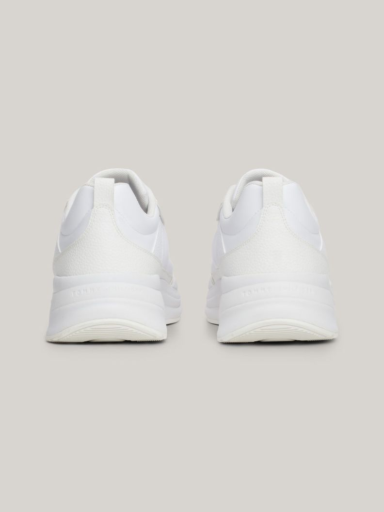 Zapatillas De Cuero Chunky Dressy Blanco Tommy Hilfiger-7