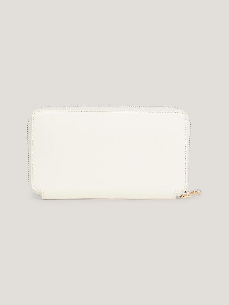 Billetera Iconic Con Cierre Blanco Tommy Hilfiger-1