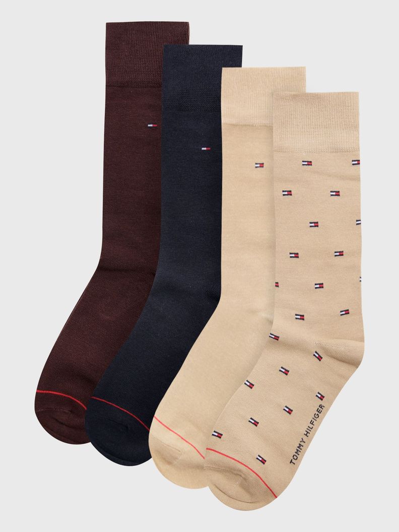 Pack De 4 Calcetines Classics Surtido Tommy Hilfiger-0