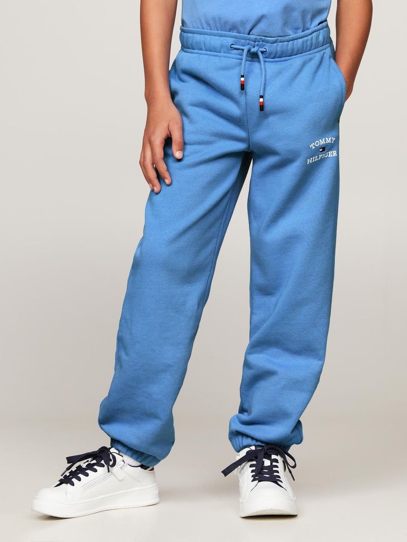 Joggers Con Logo Clásico Celeste Tommy Hilfiger-1
