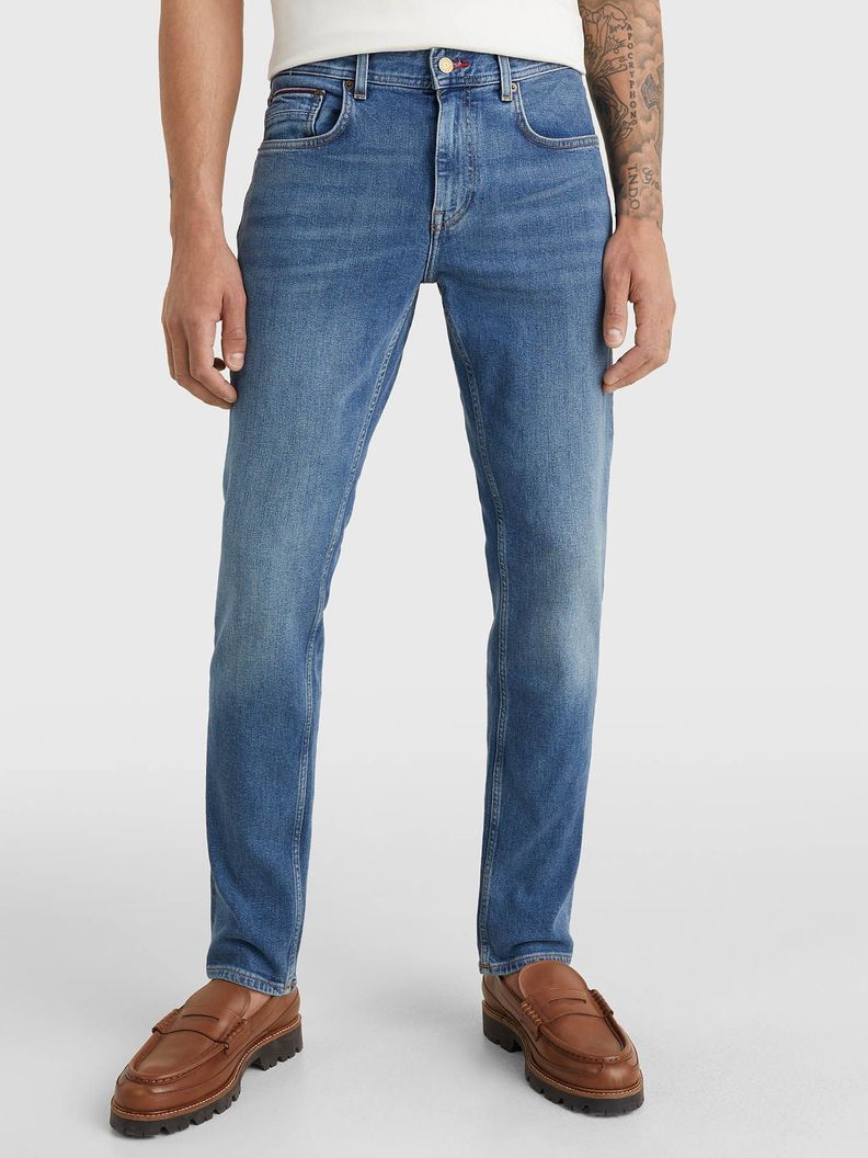Jeans Core Straight Azul Tommy Hilfiger-1