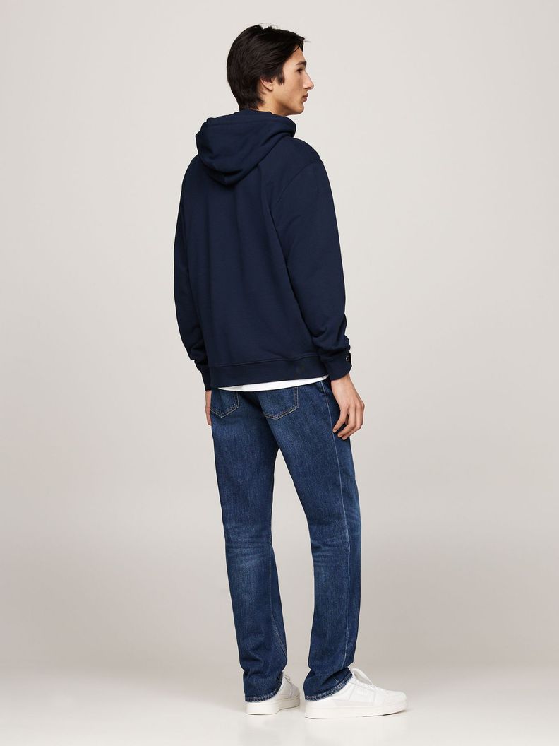 Polerón Hoodie Con Logo Graffiti Azul Tommy Hilfiger-2