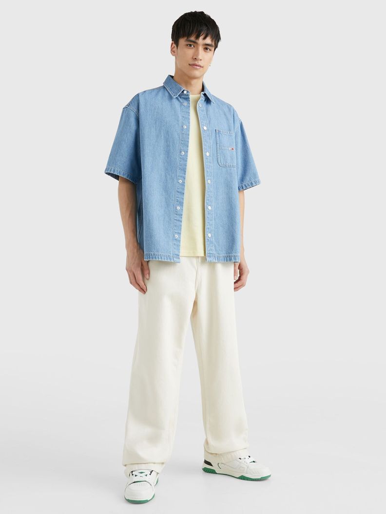 Sobrecamisa Denim Oversize Azul Tommy Jeans-1