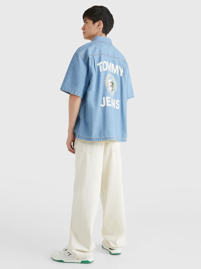 Sobrecamisa Denim Oversize Azul Tommy Jeans-2