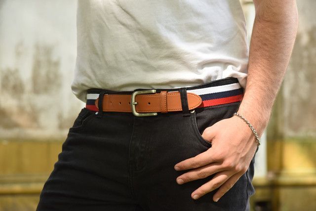 CINTURON LONA TRICOLOR UA-KIPA-1