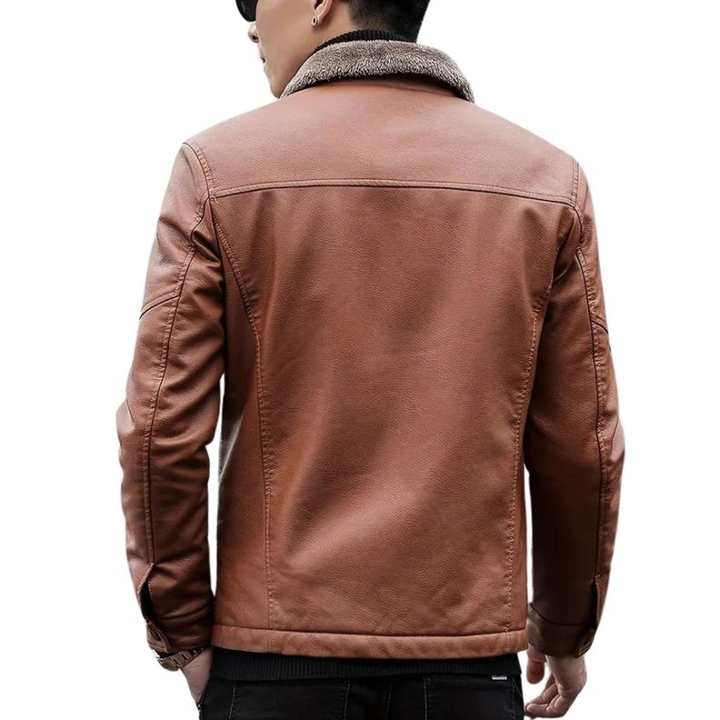 Chaqueta Ecocuero Soft Estonia Hombre-1