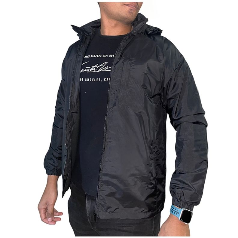 Chaqueta Cortaviento Impermeable Hombre-1