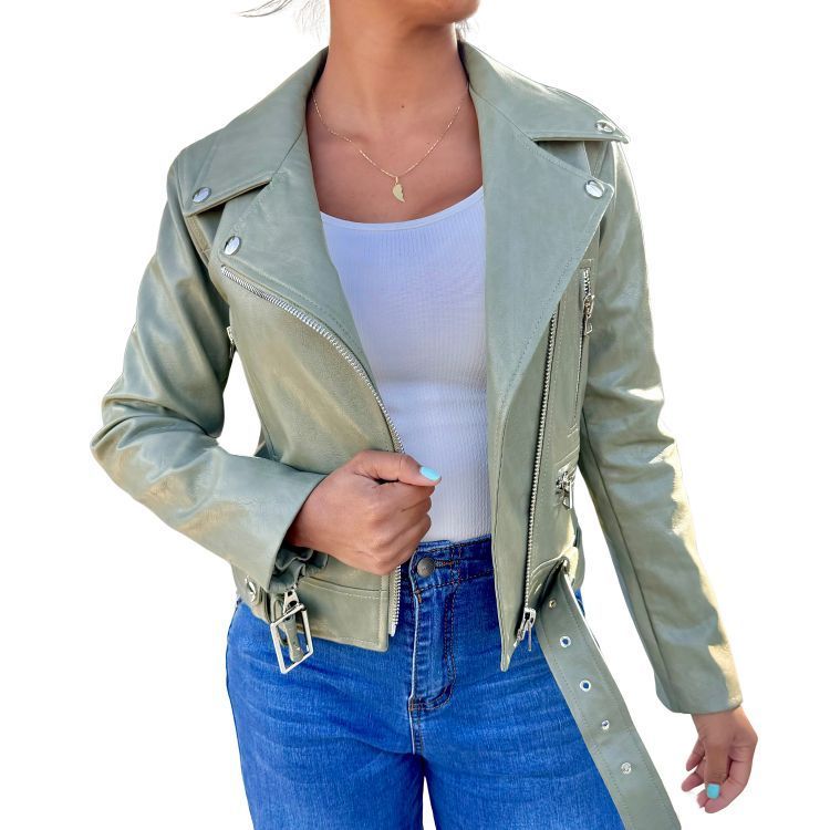 Chaqueta Ecocuero New Tentation Mujer-2