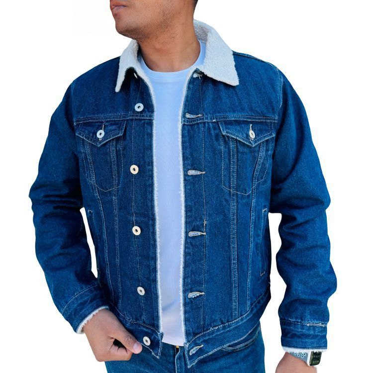 Chaqueta Mezclilla Chiporro Noruegan´s Man Hombre Azul Oscuro-0