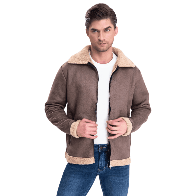 Chaqueta Ecocuero Soft Boston Hombre-0