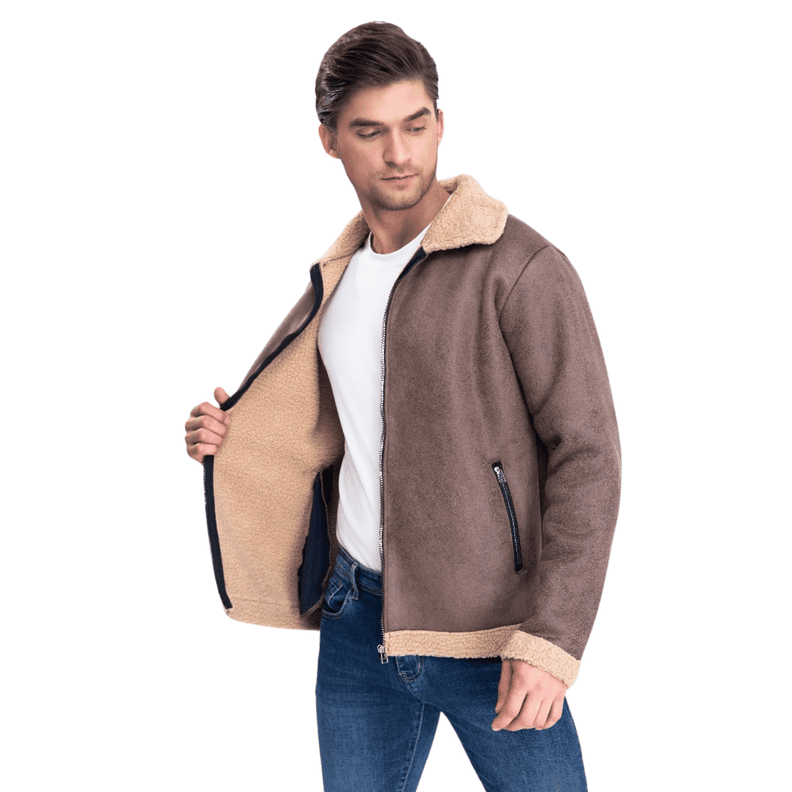 Chaqueta Ecocuero Soft Boston Hombre-1