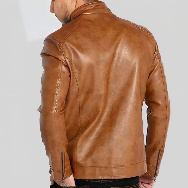 Chaqueta Ecocuero Soft Berlin Hombre-1