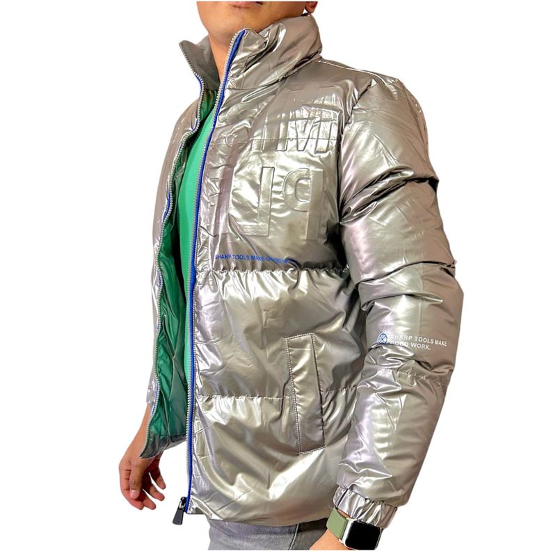 Chaqueta Parca Acolchada Hombre Sharp Ploma-0