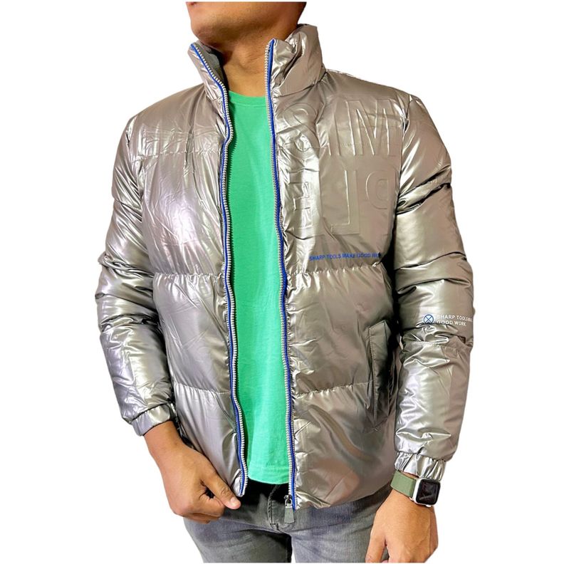 Chaqueta Parca Acolchada Hombre Sharp Ploma-1