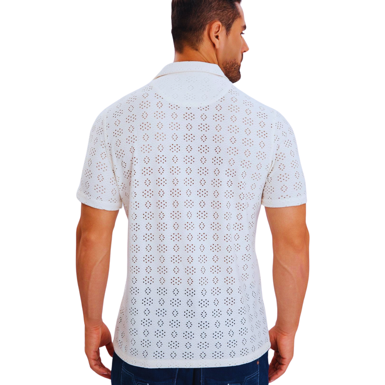 Camisa Malla Manga Corta Hombre-1