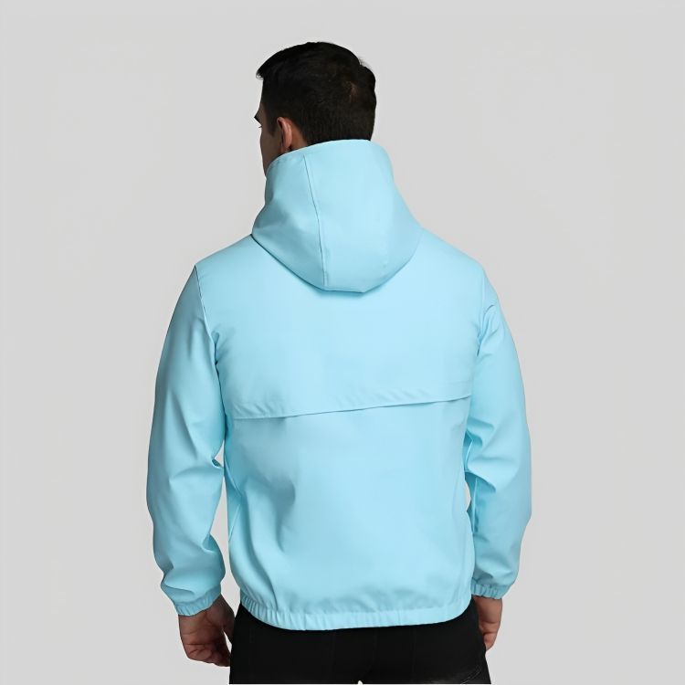 Chaqueta Cortavientos Ecocuero Hombre -2